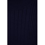 WE Fashion Meisjes coltrui met van ribstof