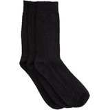 Enkelsokken - Katoenmix - Grijs - Set van 2 Paar