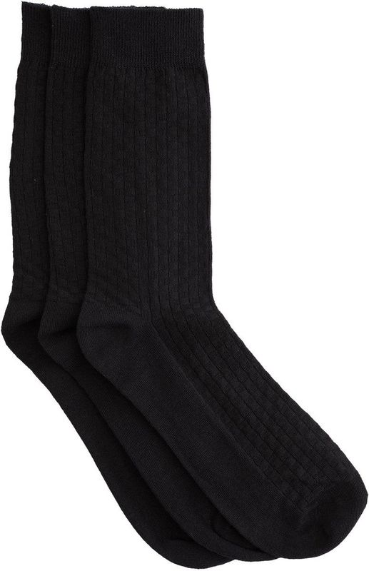 Enkelsokken - Katoenmix - Grijs - Set van 2 Paar