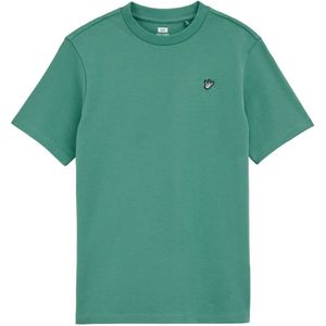 WE Fashion Shirt  jade groen / zwart / wit