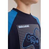 WE Fashion - Jongens Pyjamaset - Regular Fit - Katoenmix