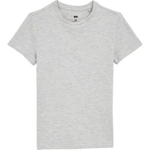 WE Fashion Jongens basic T-shirt met ronde hals