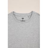 WE Fashion Jongens basic T-shirt met ronde hals