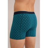 WE Fashion - Boxershort - Petrol