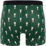 WE Fashion - Boxershort - Met Print - Zacht Katoen - Hoge Taille - Lange Pijpen