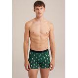 WE Fashion - Boxershort - Met Print - Zacht Katoen - Hoge Taille - Lange Pijpen