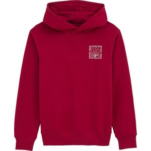 Hoodie - Katoen - Regular Fit - Capuchon - Opdruk