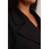 WE Fashion - Curve - Dames Jas - Wolmix - Oversized