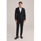 WE Fashion - Slim Pantalon - Zwart