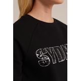 WE Fashion Dames sweater met embroidery