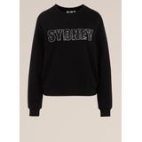 WE Fashion Dames sweater met embroidery