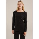 WE Fashion Dames top met glittergaren