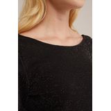 WE Fashion Dames top met glittergaren