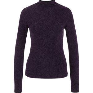 WE Fashion Dames T-shirt met glittergaren