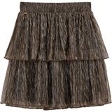 WE Fashion - Meisjes Rok - Regular Fit - Goud - Geweven Kwaliteit