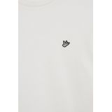 WE Fashion - Jongens T-shirt - Katoen - Regular Fit - Geborduurde Swallow