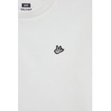 WE Fashion - Jongens T-shirt - Katoen - Regular Fit - Geborduurde Swallow