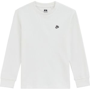 WE Fashion - Jongens T-shirt - Katoen - Regular Fit - Geborduurde Swallow