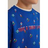 WE Fashion Jongens sweater met dessin