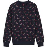 WE Fashion - Jongens Trui - Donkerblauw - Regular Fit - Katoen