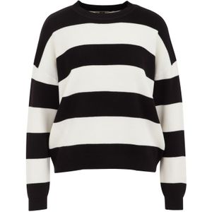 WE Fashion - Gebreide Trui - Zwart