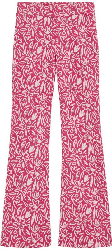 Legging - Glittergaren - Viscosemix - Wijd Uitlopende Pijpen