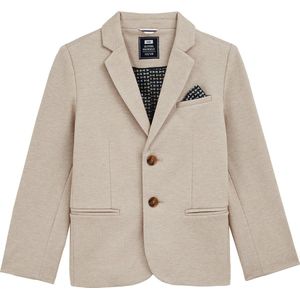 WE Fashion Jongens slim fit blazer met stretch