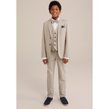 WE Fashion Jongens slim fit blazer met stretch