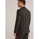 WE Fashion - Aram - Colbert - Donkerbruin - Slim Fit