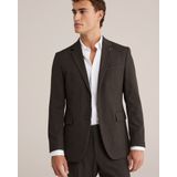 WE Fashion - Aram - Colbert - Donkerbruin - Slim Fit