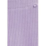 WE Fashion Meisjes velvet flared legging van ribstof