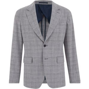 Van Gils - Slim Fit - Blazer - Geruit - Katoenmix