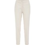 WE Fashion - Tapered Fit Chino - Ecru - Dames