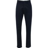 Fundamentals - Heren Tapered Fit Chino - Donkerblauw - Katoen