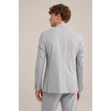 Blazer - Gevoerd - Stretchstof - Slim Fit - Dubbele Knoopsluiting