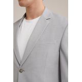 Blazer - Gevoerd - Stretchstof - Slim Fit - Dubbele Knoopsluiting