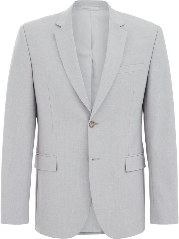 Blazer - Gevoerd - Stretchstof - Slim Fit - Dubbele Knoopsluiting