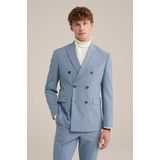 WE Fashion - Slim Fit Blazer - Heren - Double-Breasted