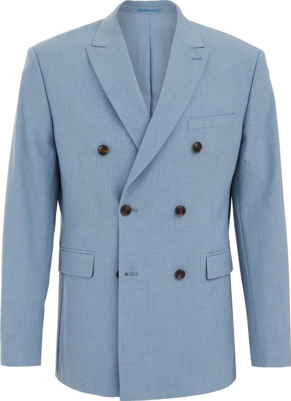 WE Fashion - Slim Fit Blazer - Heren - Double-Breasted