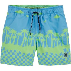 WE Fashion Zwemshorts 'Jongens'  blauw / groen