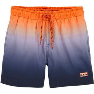 WE Fashion Zwemshorts  opaal / donkerblauw / neonoranje