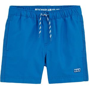 WE Fashion Zwembroek  kobaltblauw / wit