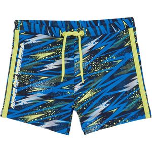 WE Fashion zwemboxer blauw/geel