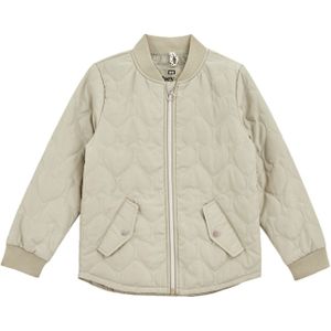 WE Fashion - Tussenjas - Pastelgroen - Gewatteerde Jas