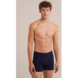 WE Fashion - Boxershort - Donkerblauw