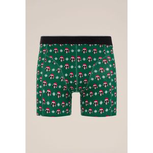 WE Fashion - Boxershort - Met Print - Kerst-aapdessin