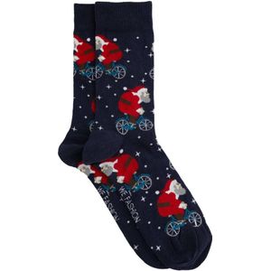 WE Fashion - Sportsokken - Donkerblauw - All Over Print