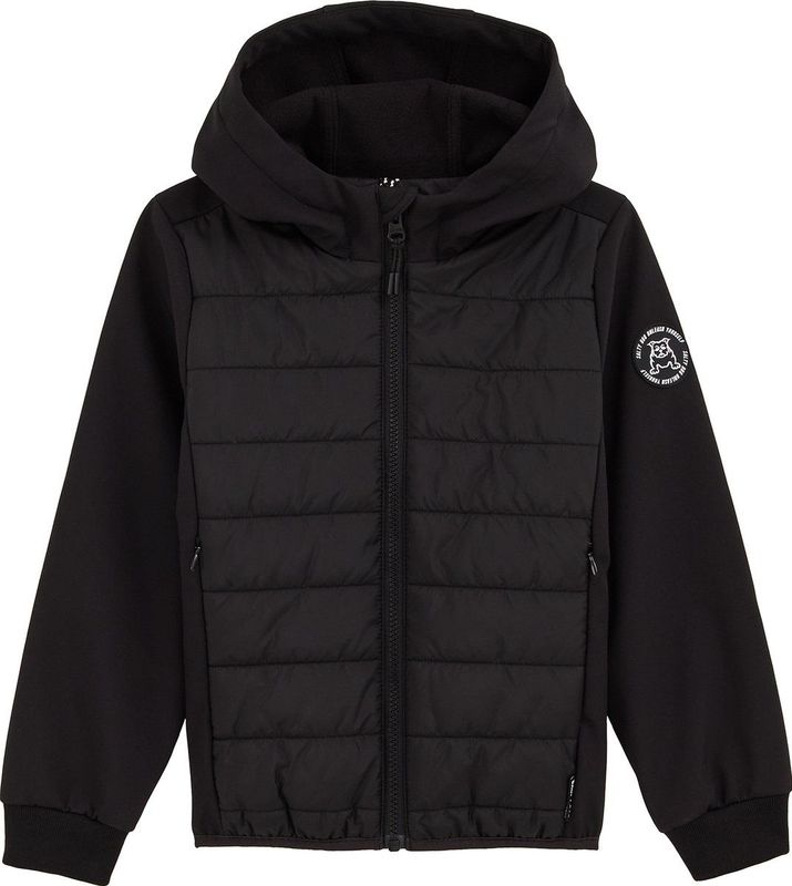 Salty Dog - Softshell Jack - Zwart - Jongens - Regular Fit