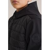 Salty Dog - Softshell Jack - Zwart - Jongens - Regular Fit