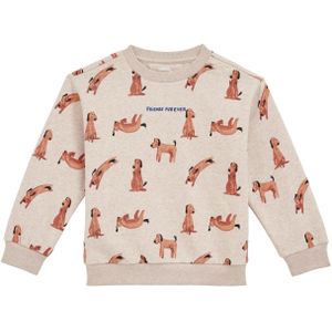 WE Fashion Jongens sweater met opdruk